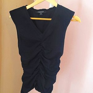 MARC NEW YORK Rouched V-neck